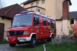 Das LFB-A1 der FF-Finklham bei einer Übung